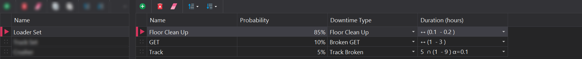 Roster step overview.